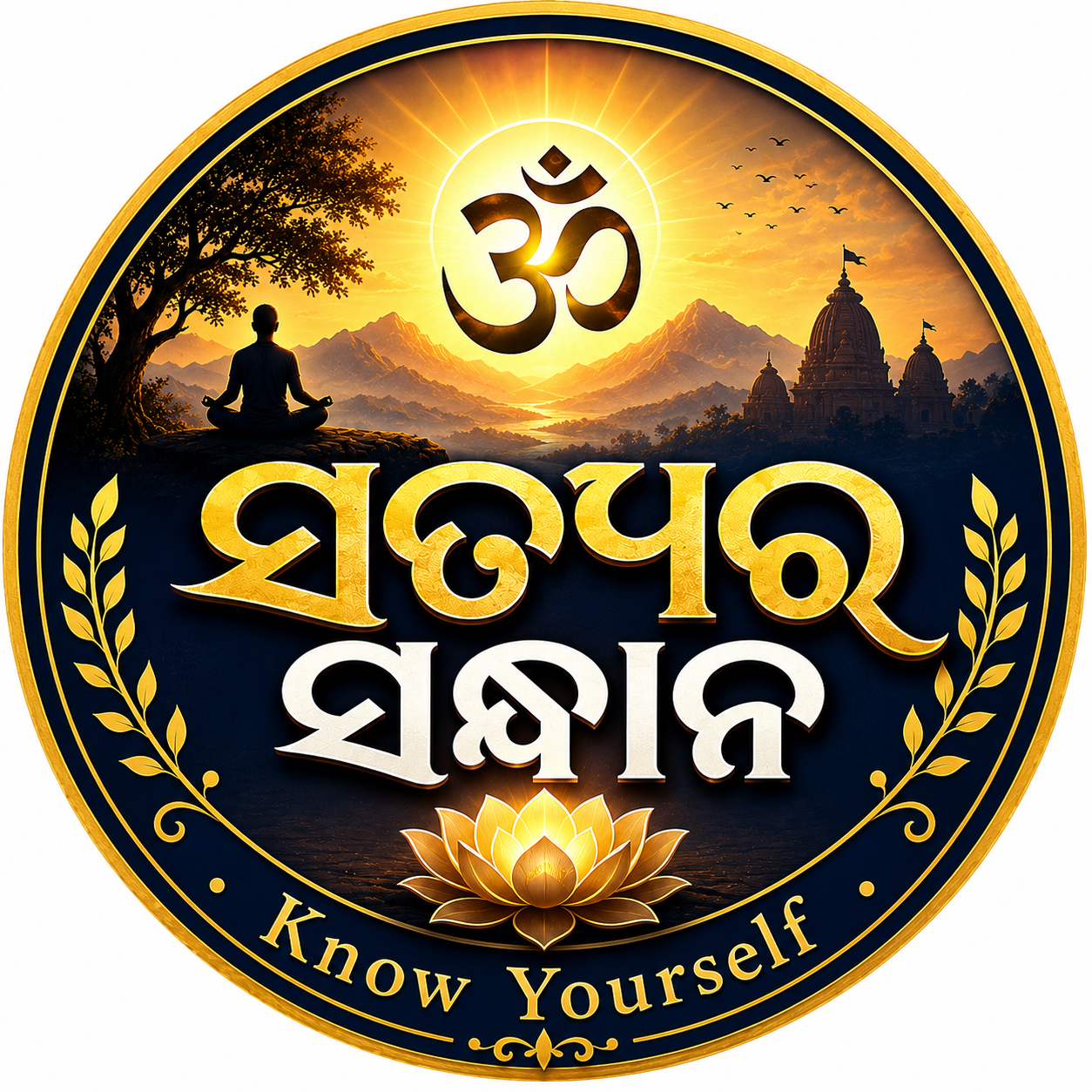 ସତ୍ୟର ସନ୍ଧାନ Logo
